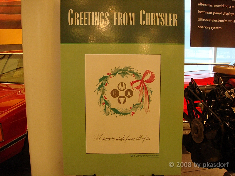 098 Walter P Chrysler Museum [2008 Dec 13].JPG - Scenes from the Wallter P Chrysler Museum in Auburn Hills, Michigan.